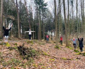 Yoga beim Wandern